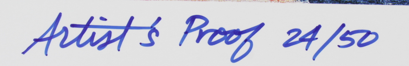 "Shooting Stars" 23.5x26.5 LE Lithograph Signed by (9) with Tim Duncan, Chauncey Billups, Keith Van Horn, Tim Thomas (PSA COA) at PristineAuction.com "Shooting Stars" 23.5x26.5 LE Lithograph Signed by (9) with Tim Duncan, Chauncey Billups, Keith Van Horn, Tim Thomas (PSA COA) at PristineAuction.com