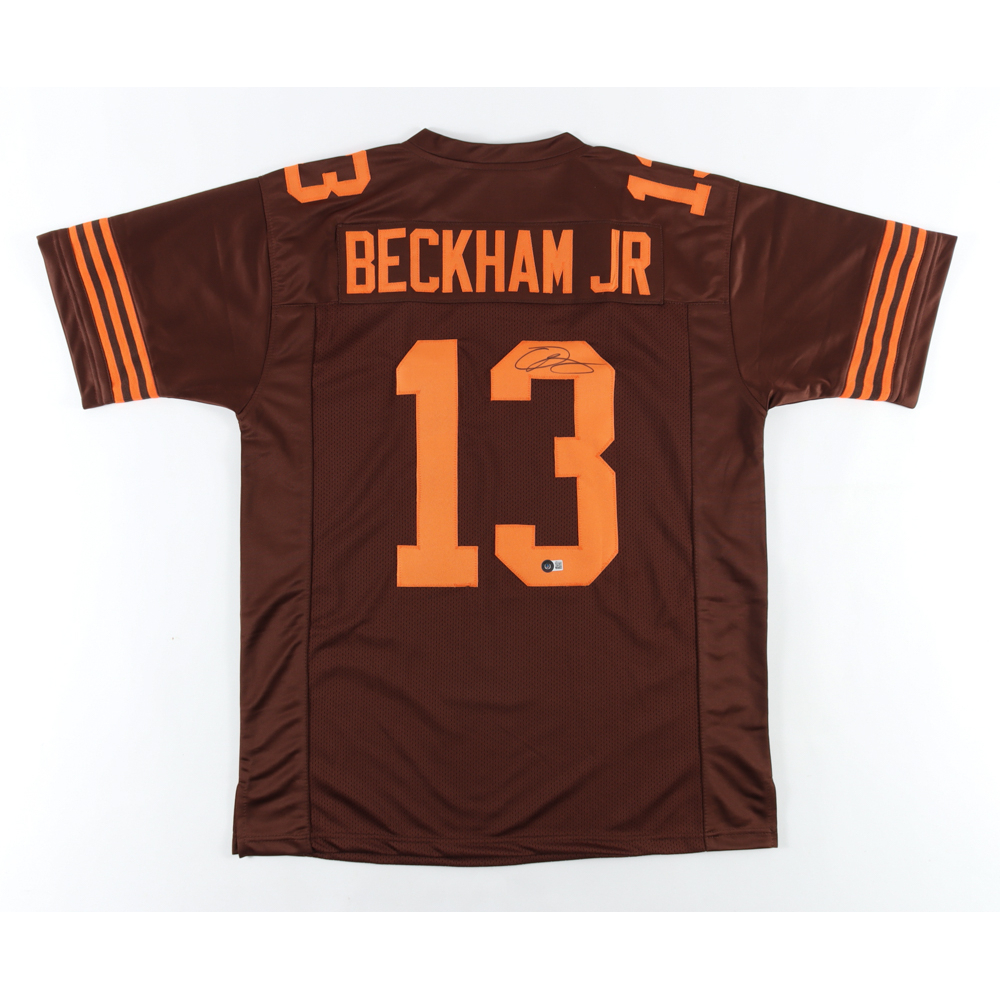odell beckham signed jersey