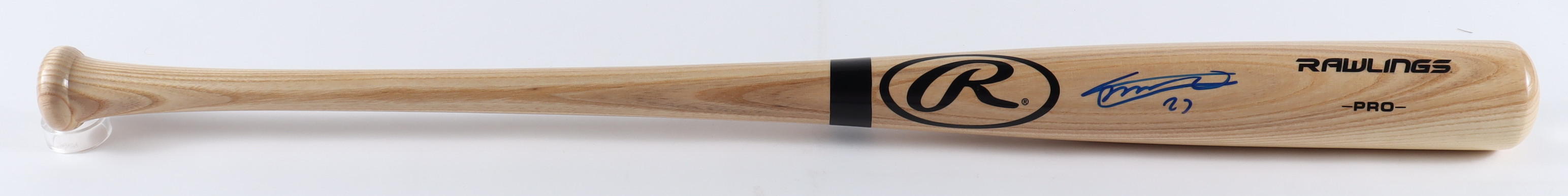 Vladimir Guerrero Jr. Signed Rawlings Pro Baseball Bat (Beckett) at PristineAuction.com Vladimir Guerrero Jr. Signed Rawlings Pro Baseball Bat (Beckett) at PristineAuction.com