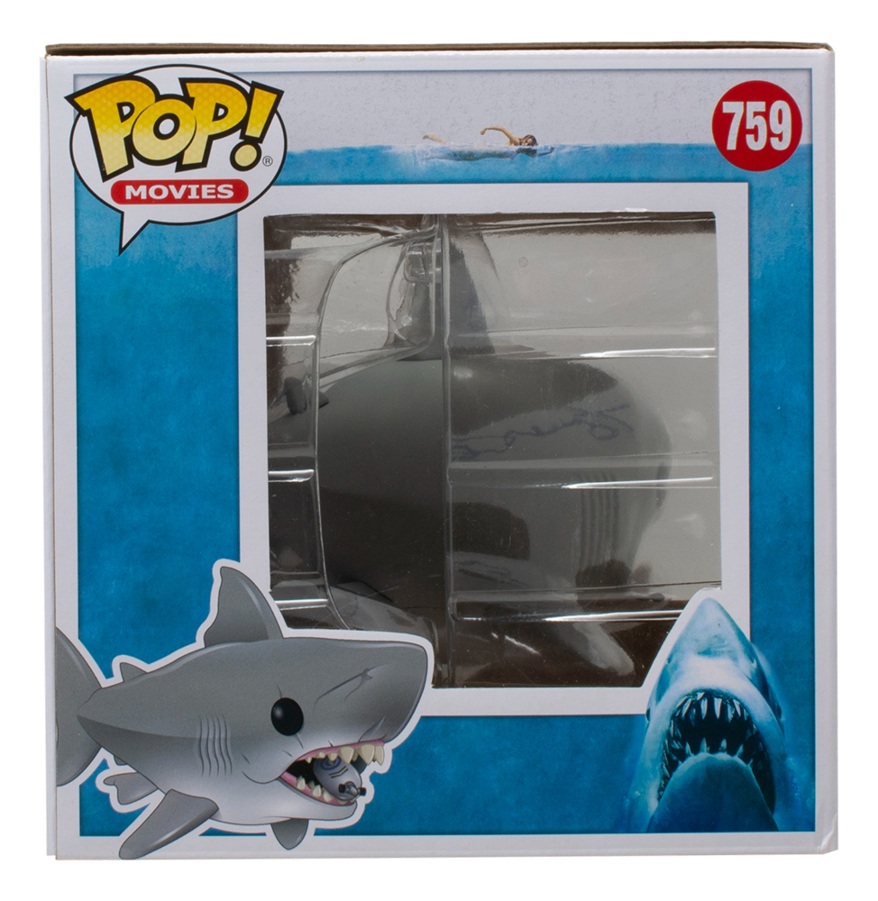 Richard Dreyfuss Signed "Jaws" #759 Great White Shark Funko Pop! Vinyl Figure (JSA) at PristineAuction.com Richard Dreyfuss Signed "Jaws" #759 Great White Shark Funko Pop! Vinyl Figure (JSA) at PristineAuction.com