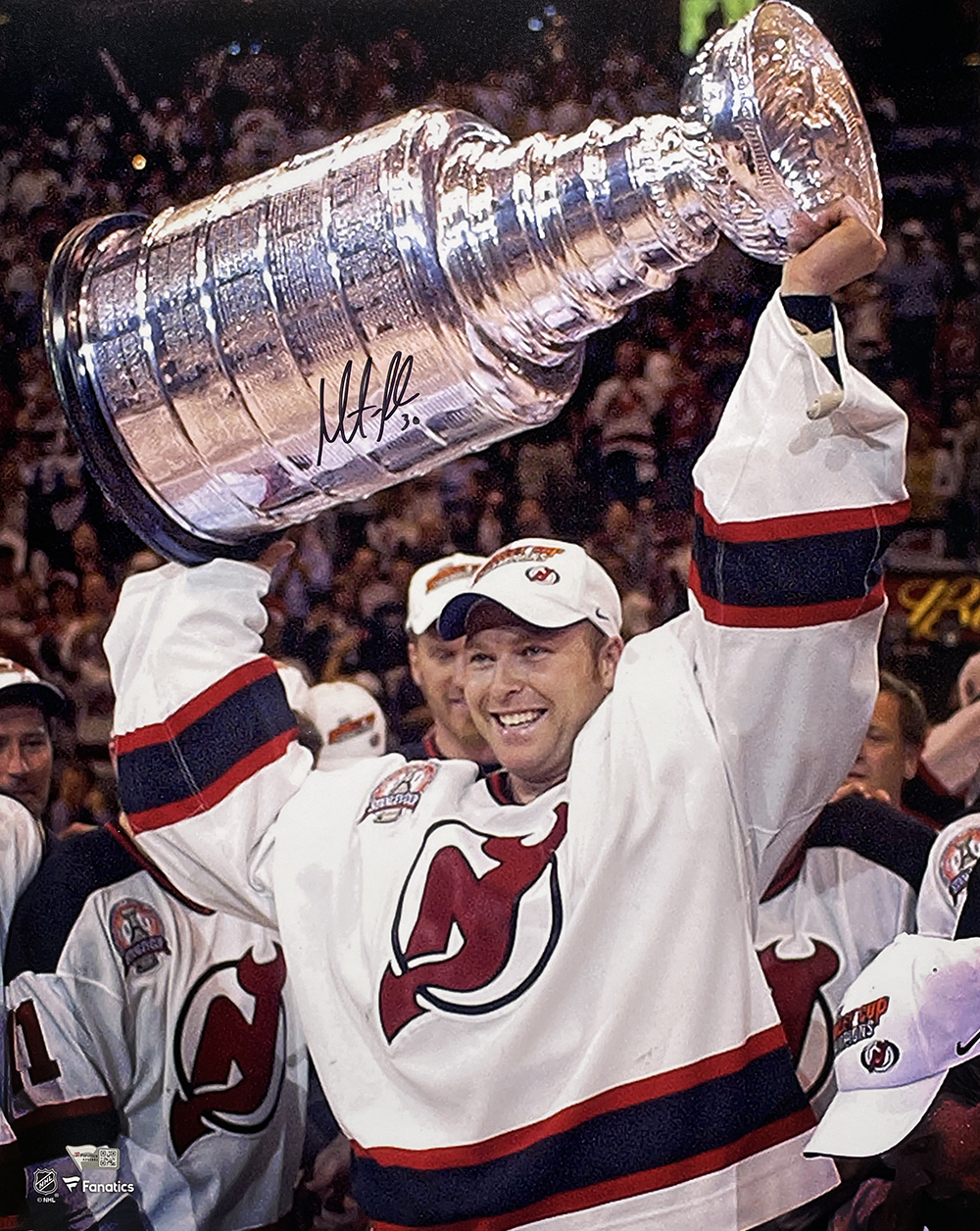 Martin Broduer Signed Devils 16x20 Photo (Fanatics Hologram) at PristineAuction.com Martin Broduer Signed Devils 16x20 Photo (Fanatics Hologram) at PristineAuction.com