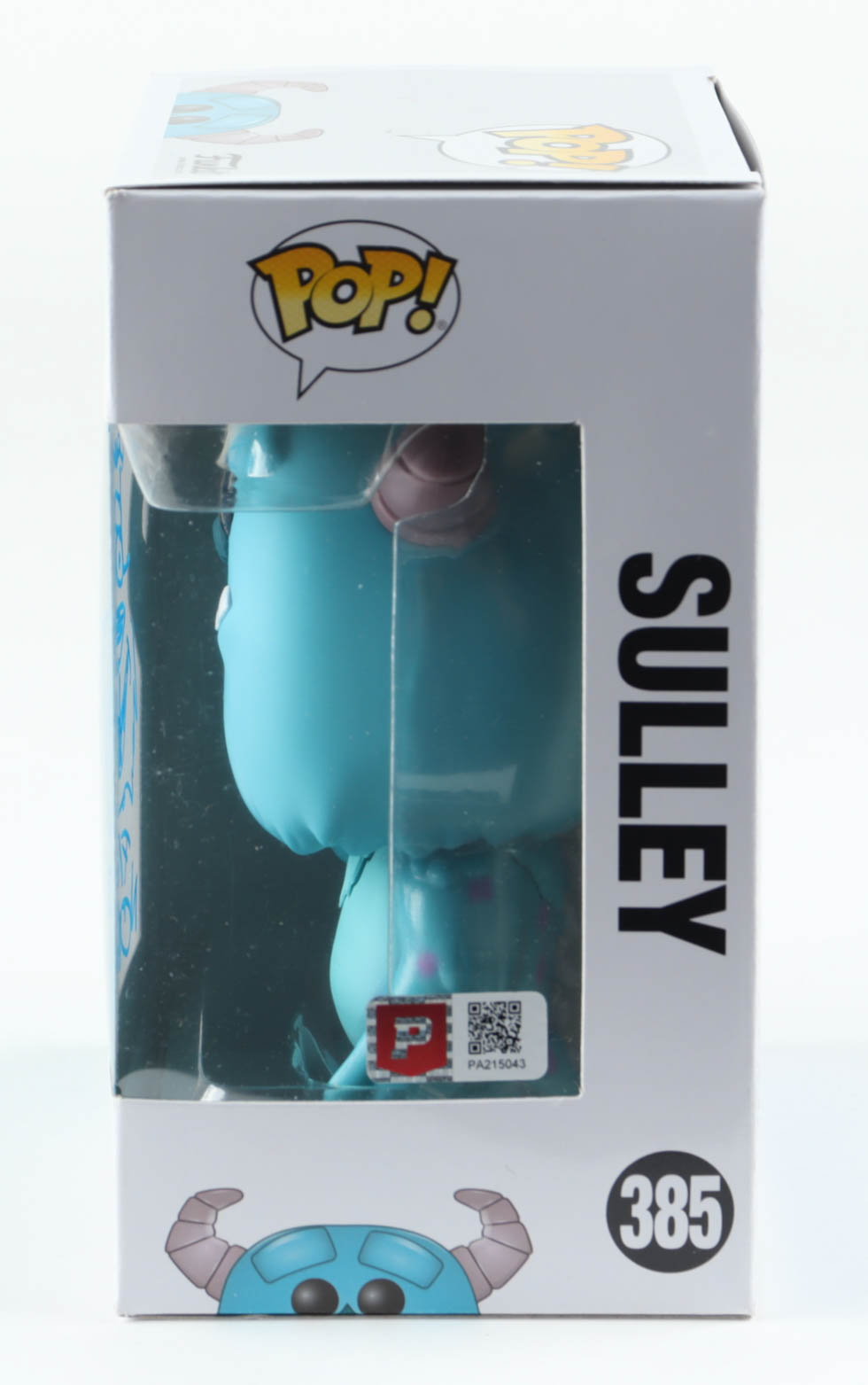 Floyd Norman Signed "Monsters, Inc." - Sulley #385 Funko Pop! Vinyl Figure with Hand-Drawn Sulley Sketch (PA COA) at PristineAuction.com Floyd Norman Signed "Monsters, Inc." - Sulley #385 Funko Pop! Vinyl Figure with Hand-Drawn Sulley Sketch (PA COA) at PristineAuction.com