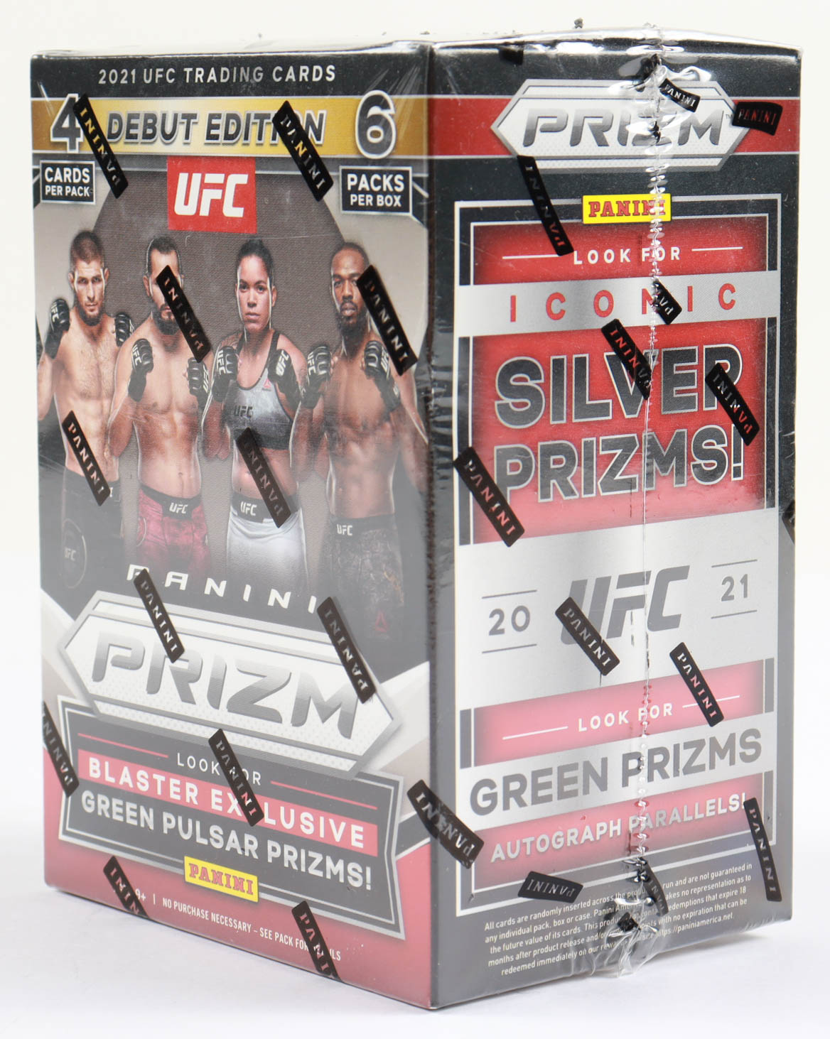 2021 Panini Prizm UFC Prizm DEBUT EDITION Trading Cards Blaster Box With (6) Packs at PristineAuction.com 2021 Panini Prizm UFC Prizm DEBUT EDITION Trading Cards Blaster Box With (6) Packs at PristineAuction.com