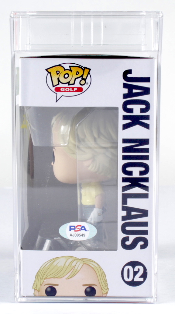 Jack Nicklaus Signed #02 Funko Pop! Vinyl Figure (PSA) at PristineAuction.com Jack Nicklaus Signed #02 Funko Pop! Vinyl Figure (PSA) at PristineAuction.com