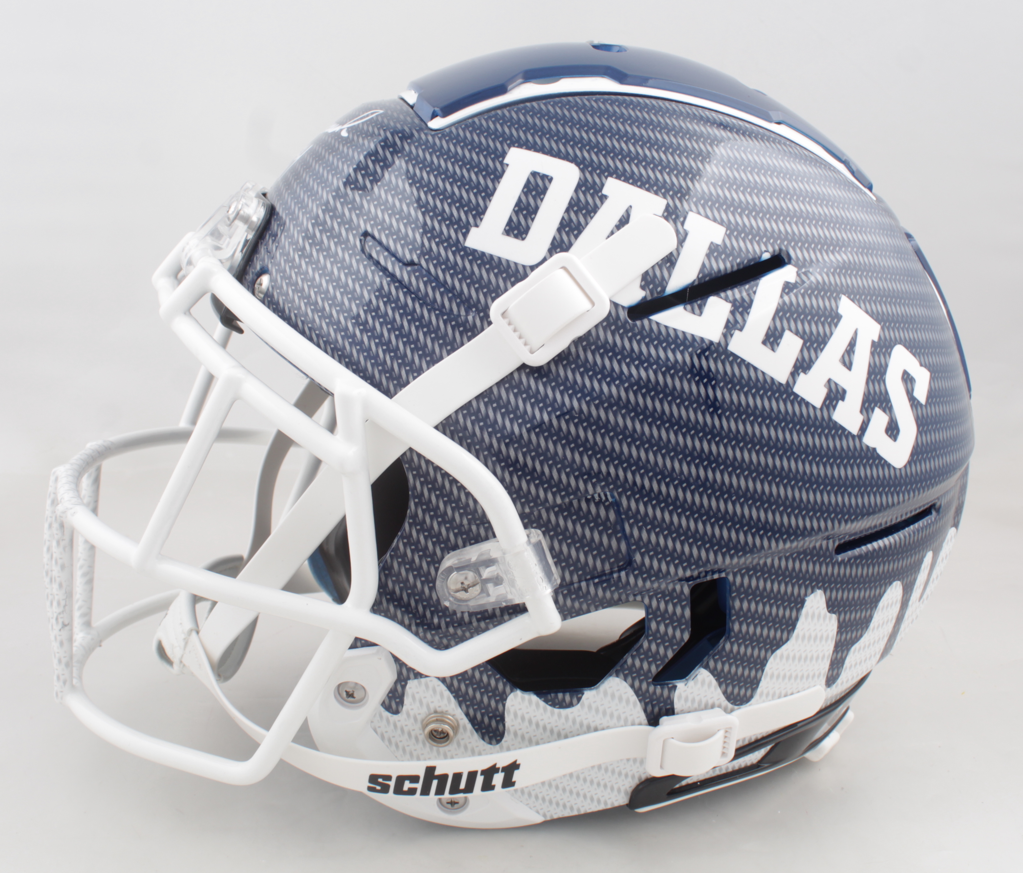 Jay Novacek Signed Full-Size Authentic On-Field Hydro-Dipped F7 Helmet (Beckett COA) (See Description) at PristineAuction.com Jay Novacek Signed Full-Size Authentic On-Field Hydro-Dipped F7 Helmet (Beckett COA) (See Description) at PristineAuction.com