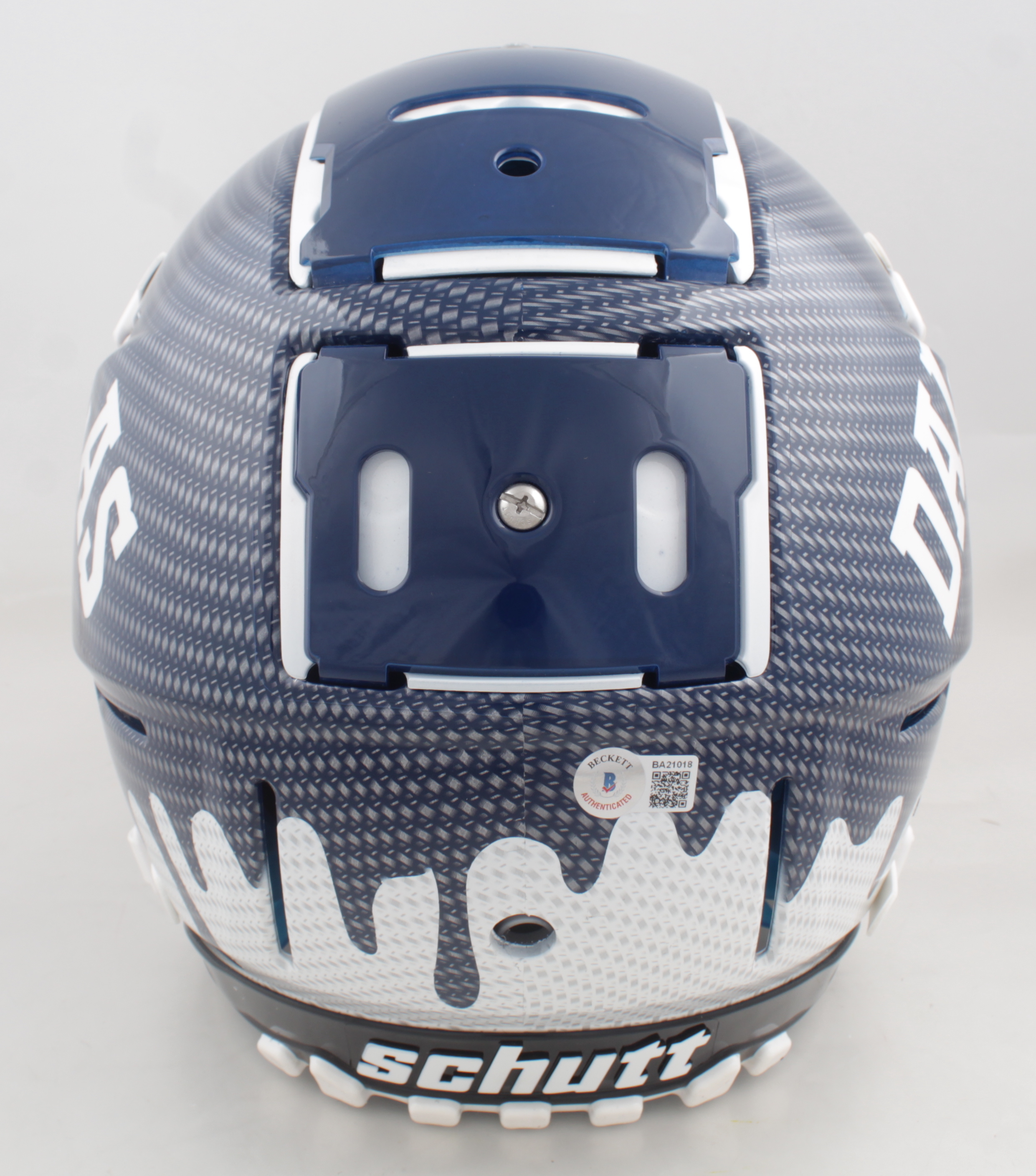 Jay Novacek Signed Full-Size Authentic On-Field Hydro-Dipped F7 Helmet (Beckett COA) (See Description) at PristineAuction.com Jay Novacek Signed Full-Size Authentic On-Field Hydro-Dipped F7 Helmet (Beckett COA) (See Description) at PristineAuction.com