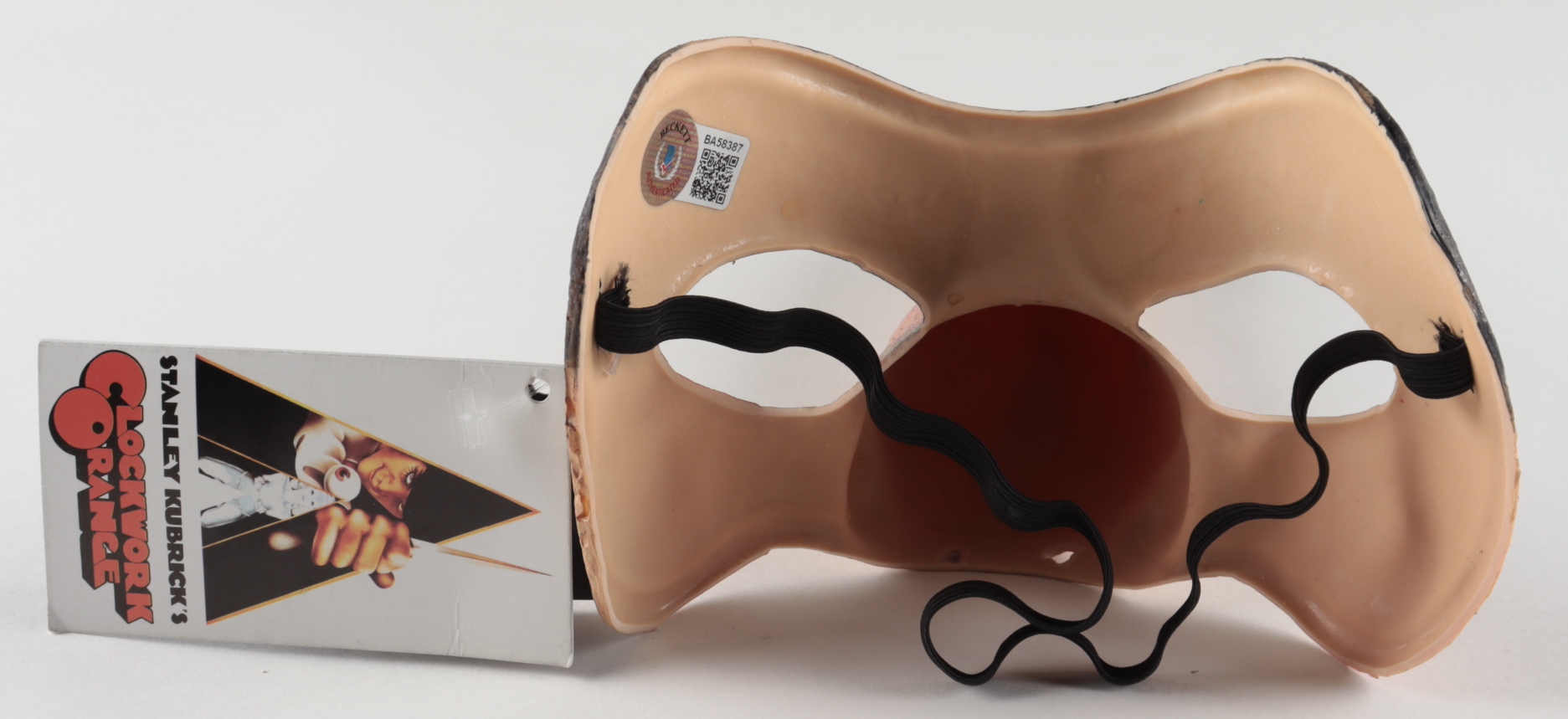 Malcolm McDowell Signed "A Clockwork Orange" Mask (Beckett COA) at PristineAuction.com Malcolm McDowell Signed "A Clockwork Orange" Mask (Beckett COA) at PristineAuction.com