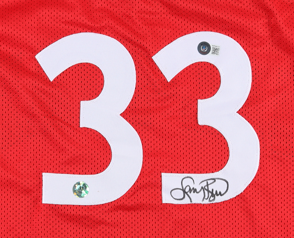 Larry Bird Signed Jersey (Bird Hologram & Beckett Hologram) at PristineAuction.com Larry Bird Signed Jersey (Bird Hologram & Beckett Hologram) at PristineAuction.com