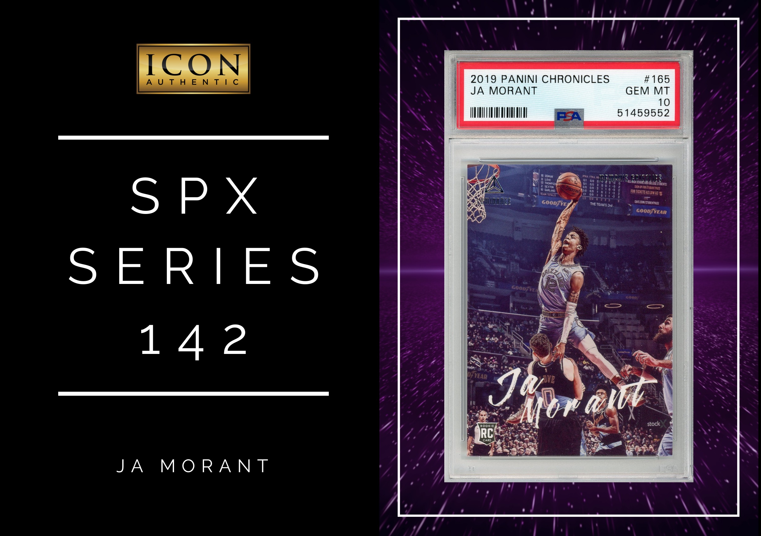 Icon Authentic SPX Series 142 Mystery Box 100+ Cards Per Box | Pristine ...