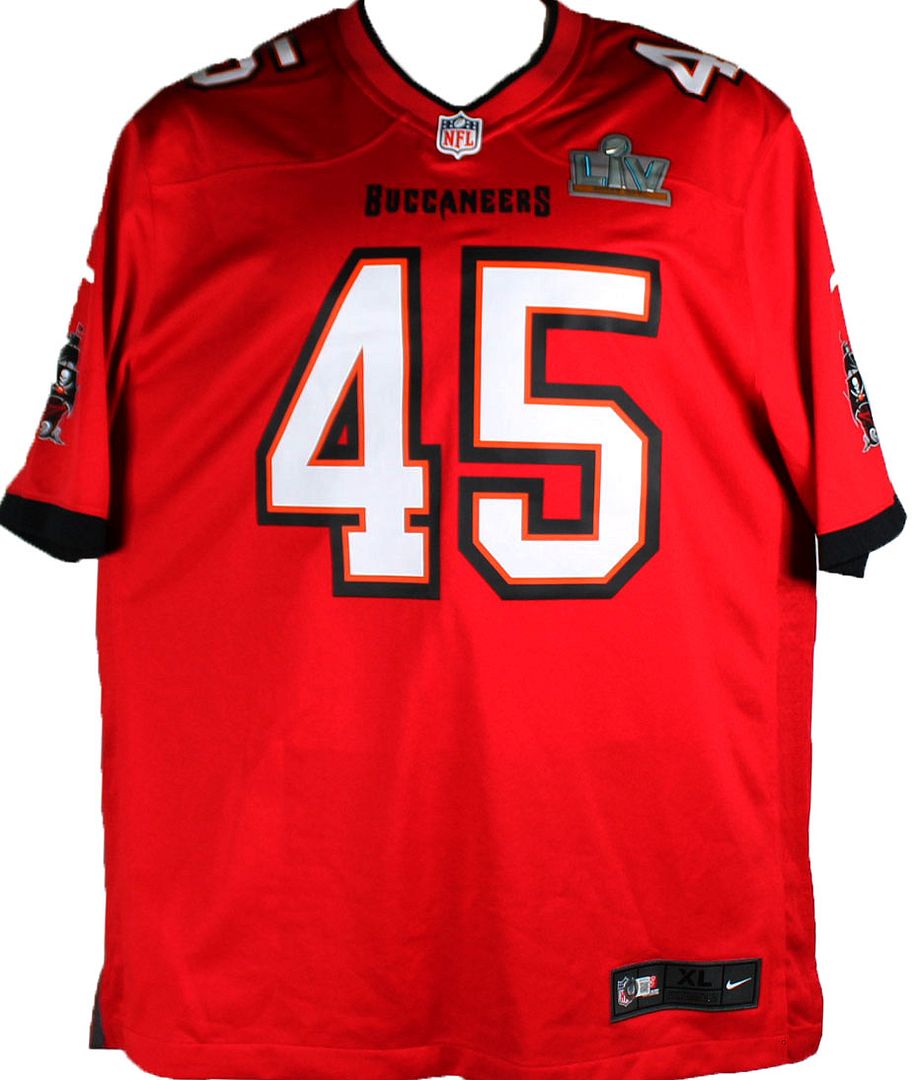 Devin White Signed Buccaneers Jersey Inscribed "SB LV Champs" (Beckett) at PristineAuction.com Devin White Signed Buccaneers Jersey Inscribed "SB LV Champs" (Beckett) at PristineAuction.com