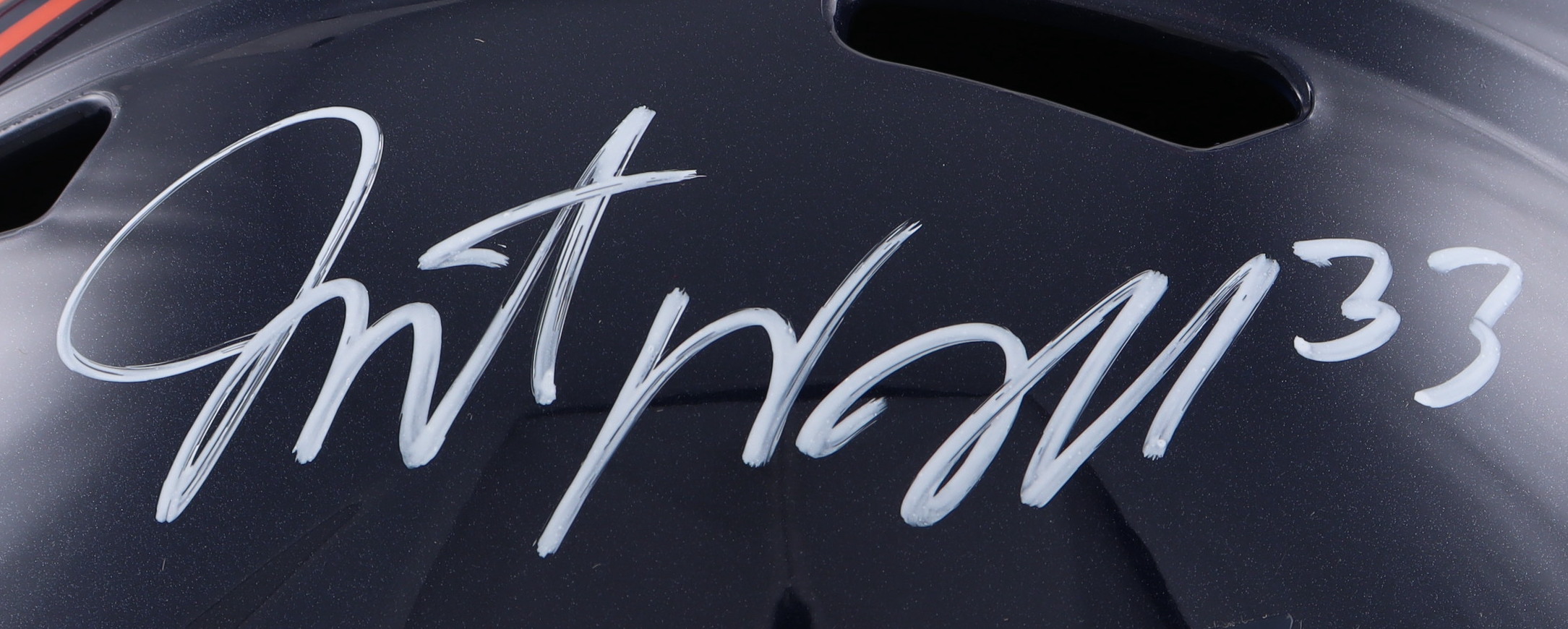 Javonte Williams Signed Broncos Full-Size Speed Helmet (Beckett) at PristineAuction.com Javonte Williams Signed Broncos Full-Size Speed Helmet (Beckett) at PristineAuction.com