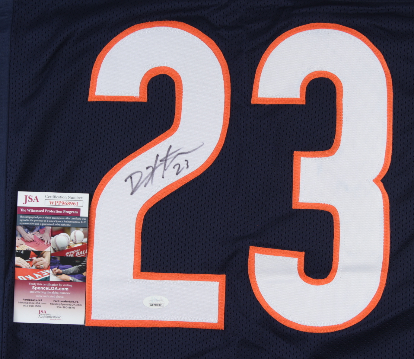 Devin Hester Signed Career Highlight Stat Jersey (JSA COA) at PristineAuction.com Devin Hester Signed Career Highlight Stat Jersey (JSA COA) at PristineAuction.com