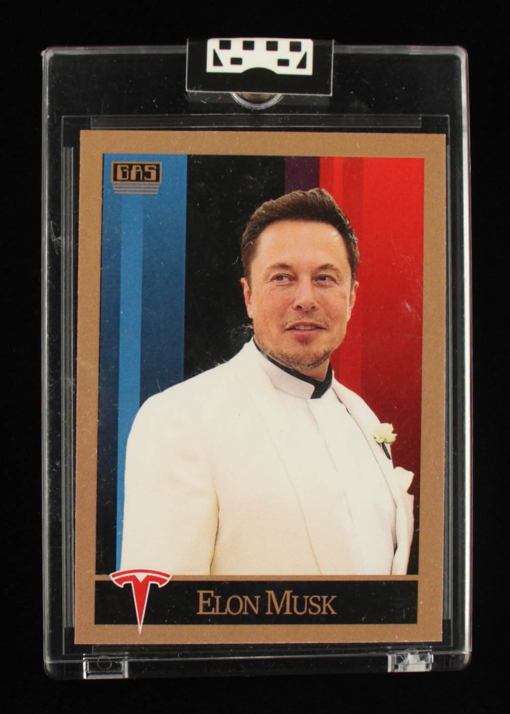 Elon Musk 2021 G.A.S. Trading Card at PristineAuction.com Elon Musk 2021 G.A.S. Trading Card at PristineAuction.com