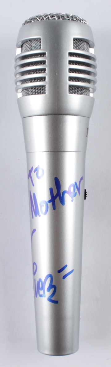 Vanilla Ice Signed Microphone Inscribed "Word To Your Mother" (JSA COA) at PristineAuction.com Vanilla Ice Signed Microphone Inscribed "Word To Your Mother" (JSA COA) at PristineAuction.com