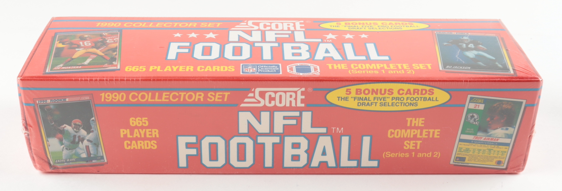 1990 Score NFL Football Collector Complete Set of (665) Cards at PristineAuction.com 1990 Score NFL Football Collector Complete Set of (665) Cards at PristineAuction.com