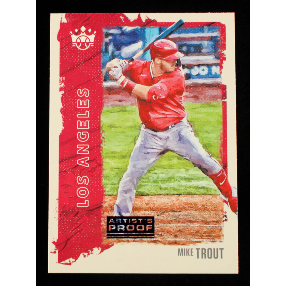 Mike Trout 2021 Diamond Kings Artist Proof Blue #83 | Pristine Auction