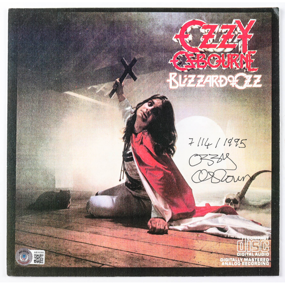 ozzy osbourne blizzard of ozz poster