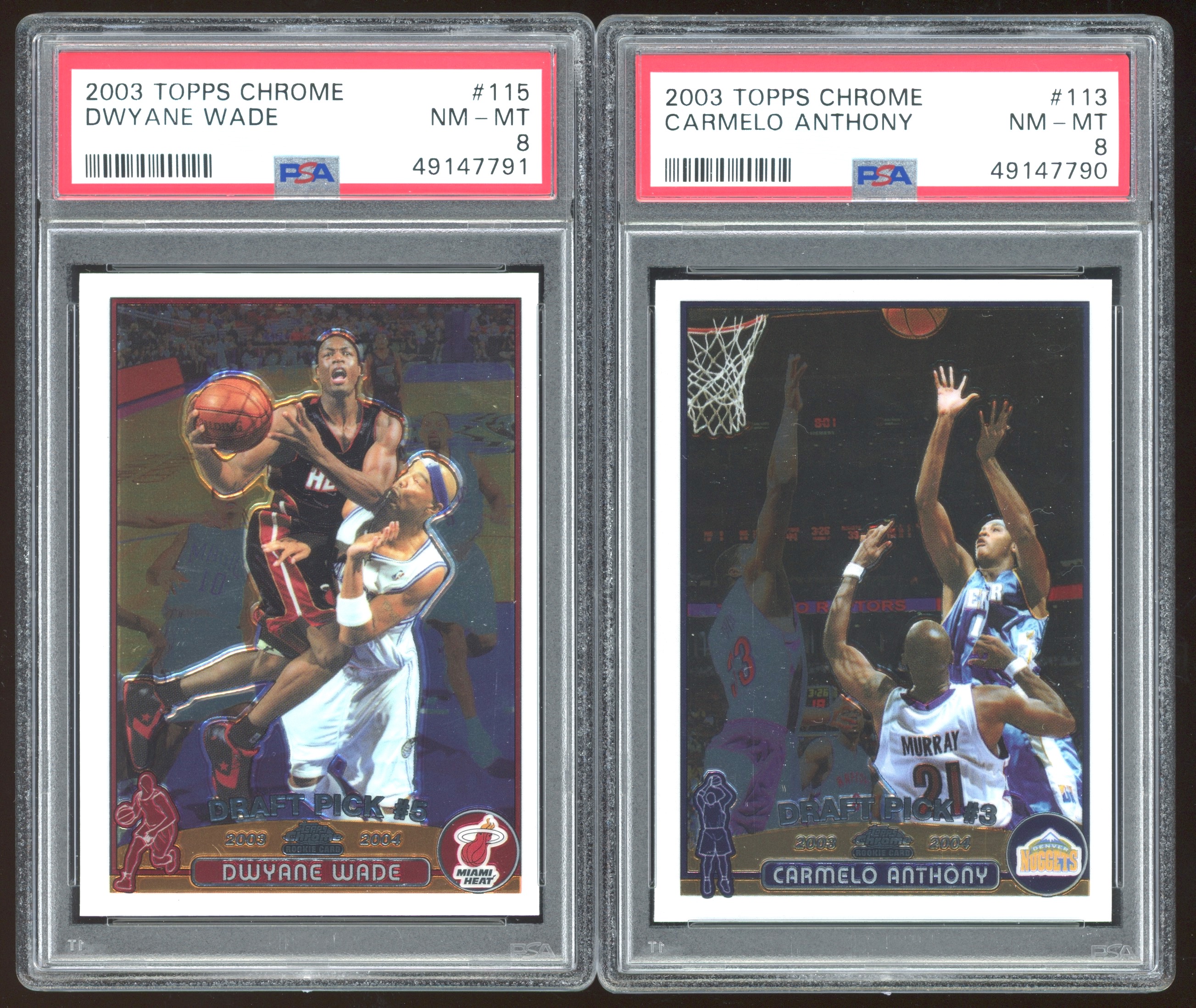 Mystery Ink PSA Graded NBA Rookie Card Mystery Box Pack – LeBron James 2003 Topps Chrome Edition! at PristineAuction.com Mystery Ink PSA Graded NBA Rookie Card Mystery Box Pack – LeBron James 2003 Topps Chrome Edition! at PristineAuction.com