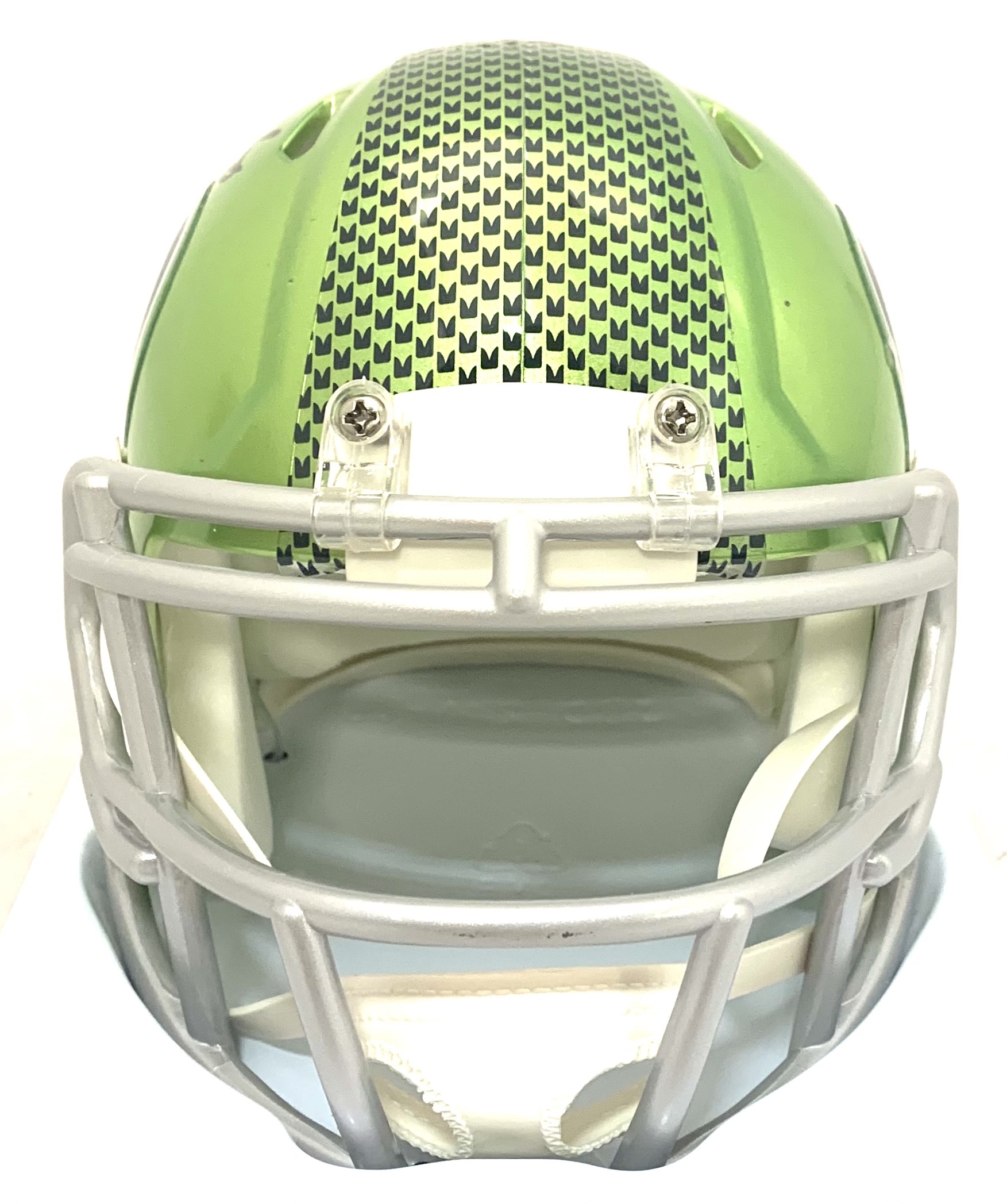 DK Metcalf Signed Seahawks Flash Alternate Speed Mini Helmet (Beckett) at PristineAuction.com DK Metcalf Signed Seahawks Flash Alternate Speed Mini Helmet (Beckett) at PristineAuction.com