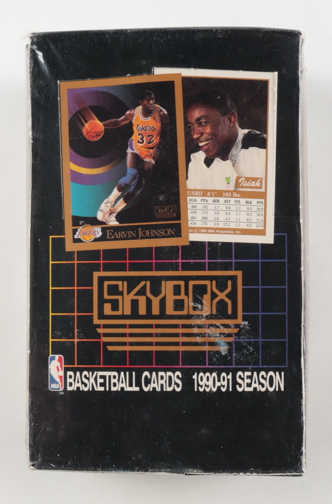 1990 / 91 Skybox Series 1 Basketball Wax Box with (36) Packs at PristineAuction.com 1990 / 91 Skybox Series 1 Basketball Wax Box with (36) Packs at PristineAuction.com