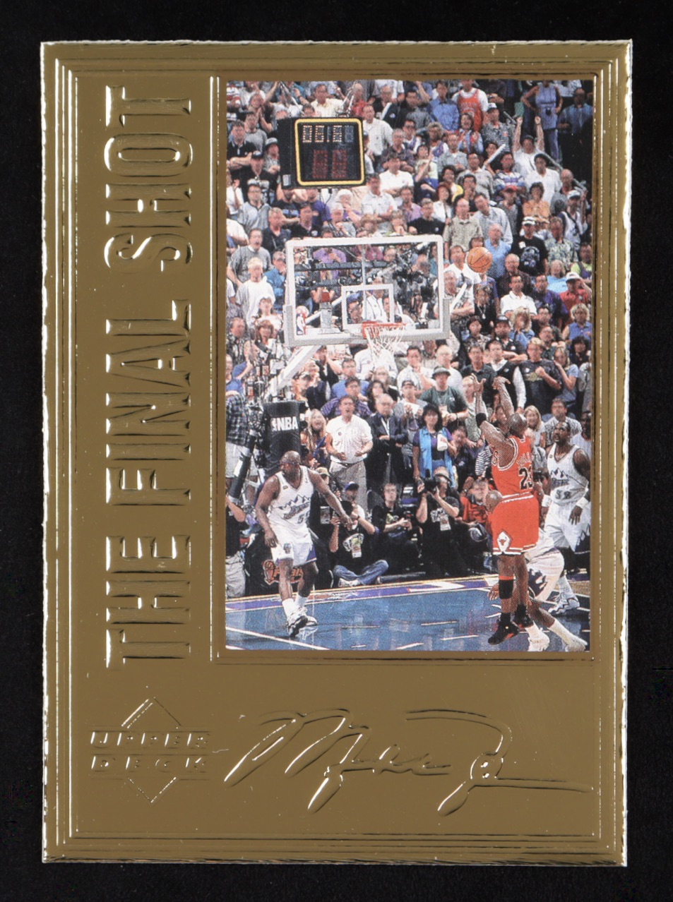 Michael Jordan 1998 LE 22Kt Gold Upper Deck 