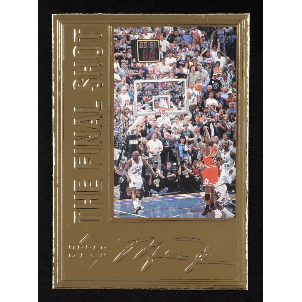 Michael Jordan 1998 LE 22Kt Gold Upper Deck 