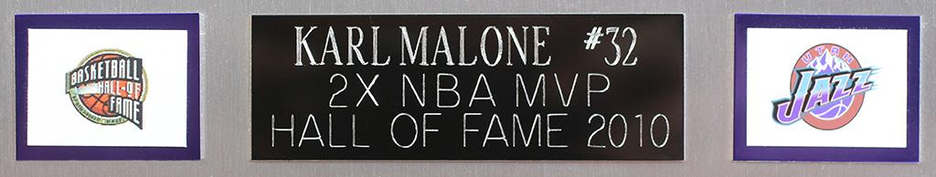 Karl Malone Signed 35x43 Custom Framed Jersey Display (Beckett) at PristineAuction.com Karl Malone Signed 35x43 Custom Framed Jersey Display (Beckett) at PristineAuction.com
