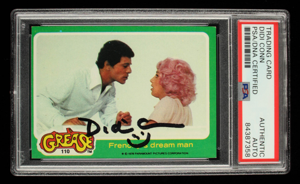 Didi Conn Signed 1978 Grease 110 Frenchy's Dream Man (PSA Encapsulated