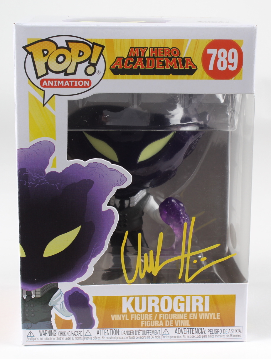 Chuck Huber Signed "My Hero Academia" #789 Kurogiri Funko Pop! Vinyl Figure (JSA COA) at PristineAuction.com Chuck Huber Signed "My Hero Academia" #789 Kurogiri Funko Pop! Vinyl Figure (JSA COA) at PristineAuction.com
