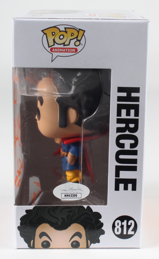 Funko Pop Dragon Ball Z Hercule 812 - Édition 7BAP 1/180 - Signée Chris RAGER, Neuve