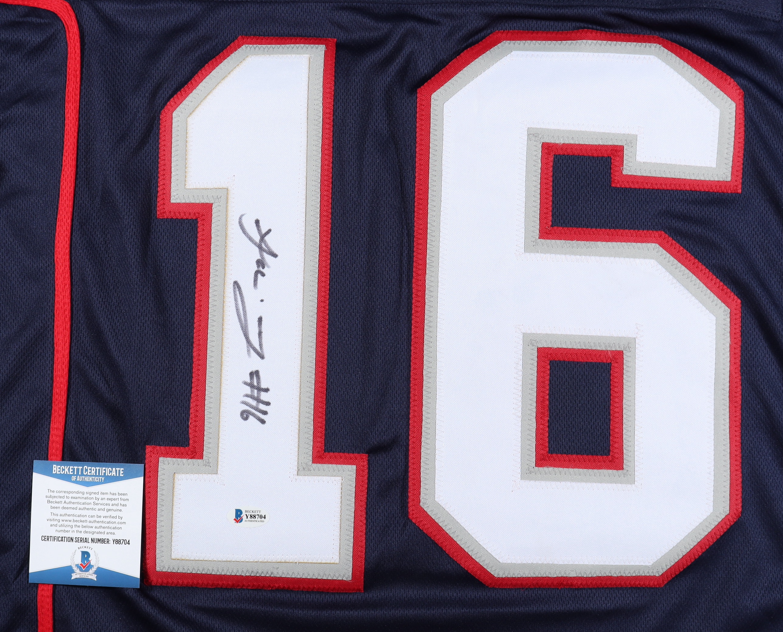 Jakobi Meyers Signed Jersey (Beckett COA) at PristineAuction.com Jakobi Meyers Signed Jersey (Beckett COA) at PristineAuction.com