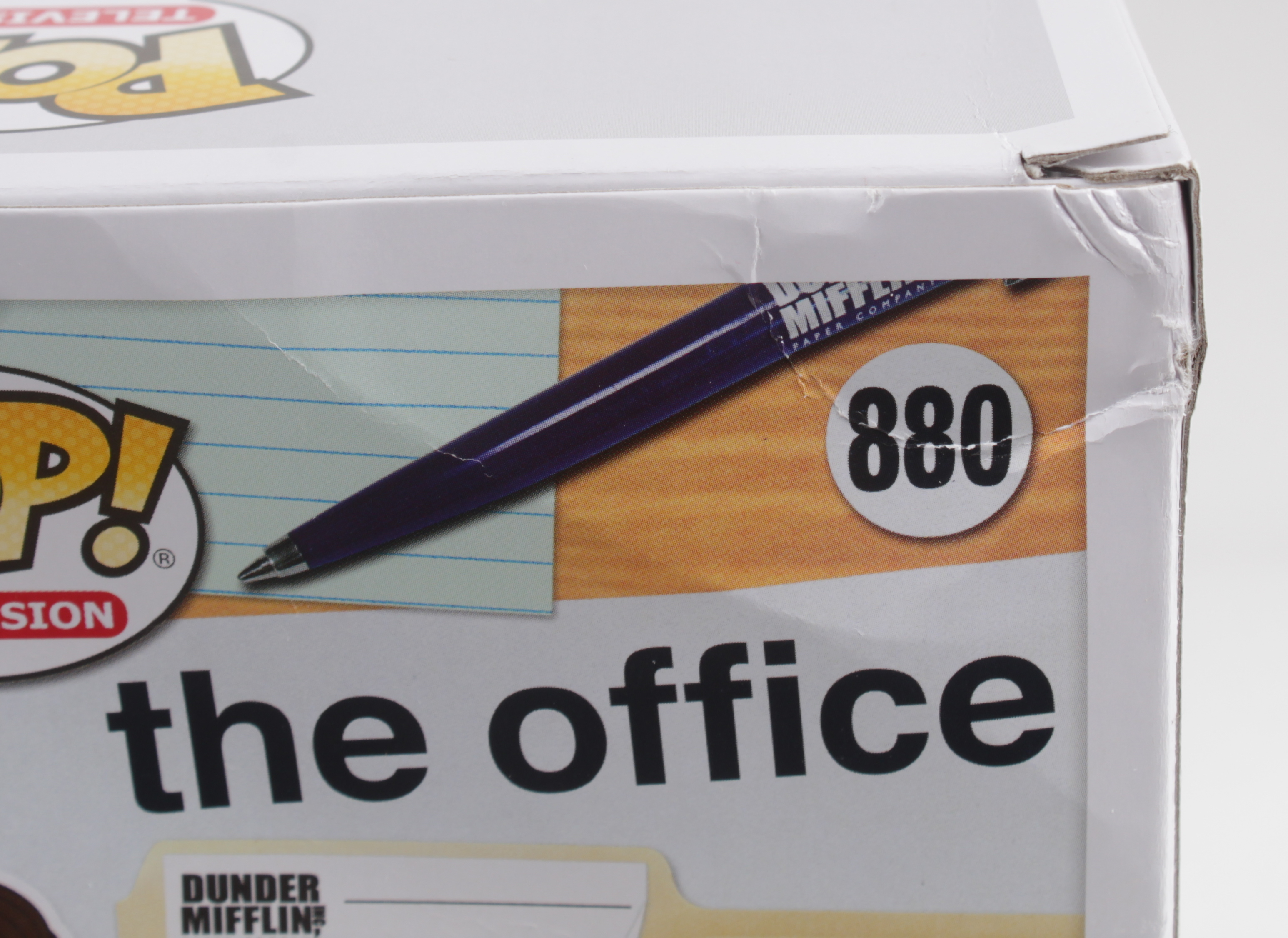 John Krasinski Signed "The Office" #880 Jim Halpert Funko Pop! Vinyl Figurine (Beckett Hologram) (See Description) at PristineAuction.com John Krasinski Signed "The Office" #880 Jim Halpert Funko Pop! Vinyl Figurine (Beckett Hologram) (See Description) at PristineAuction.com