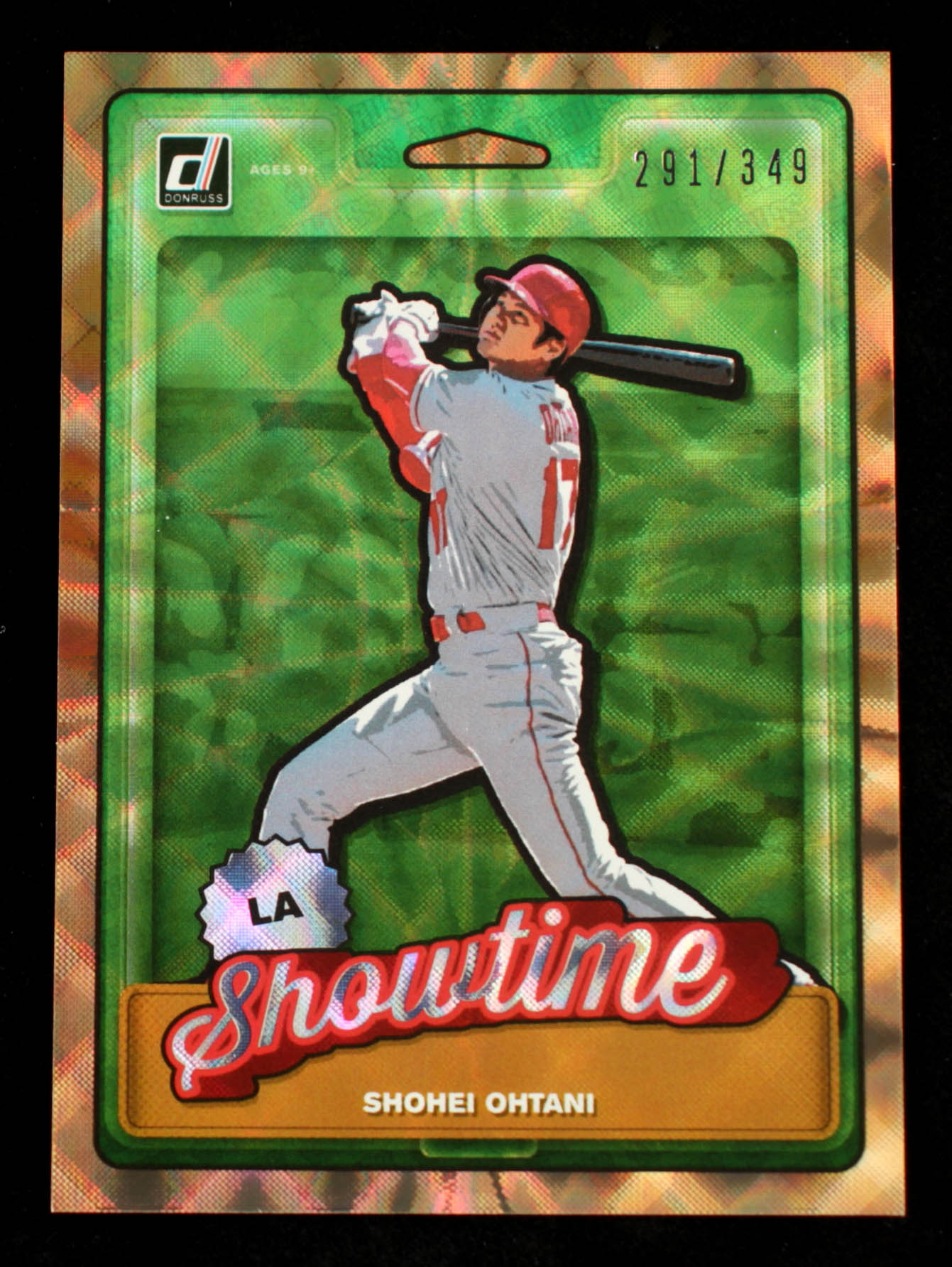Shohei Ohtani 2019 Donruss Nicknames Bronze #6 #291/349 | Pristine