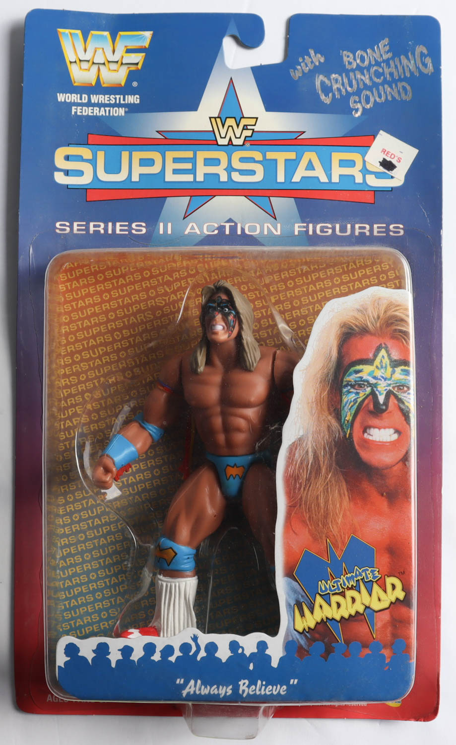 Ultimate Warrior WWF Superstars Series Action Figure at PristineAuction.com Ultimate Warrior WWF Superstars Series Action Figure at PristineAuction.com