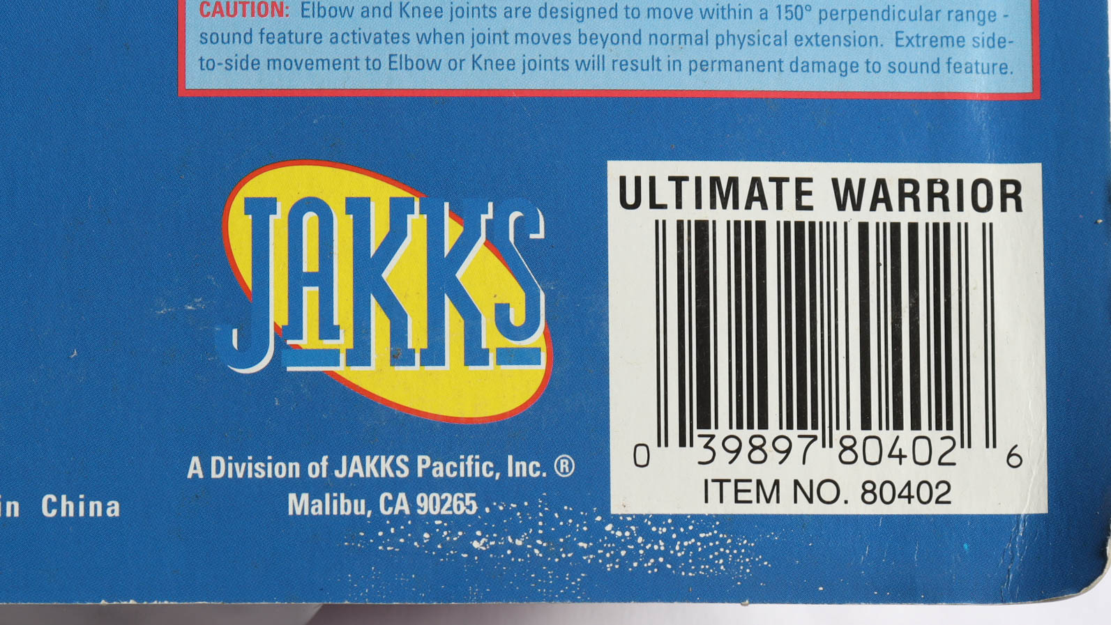 Ultimate Warrior WWF Superstars Series Action Figure at PristineAuction.com Ultimate Warrior WWF Superstars Series Action Figure at PristineAuction.com