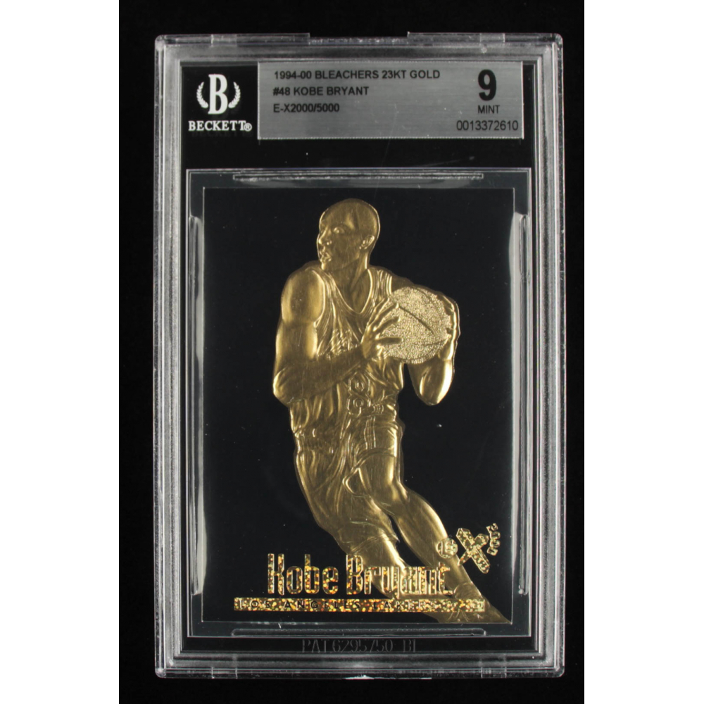 Kobe Bryant 199400 Bleachers 23 Karat Gold 48 / EX2000 13,611 (BGS