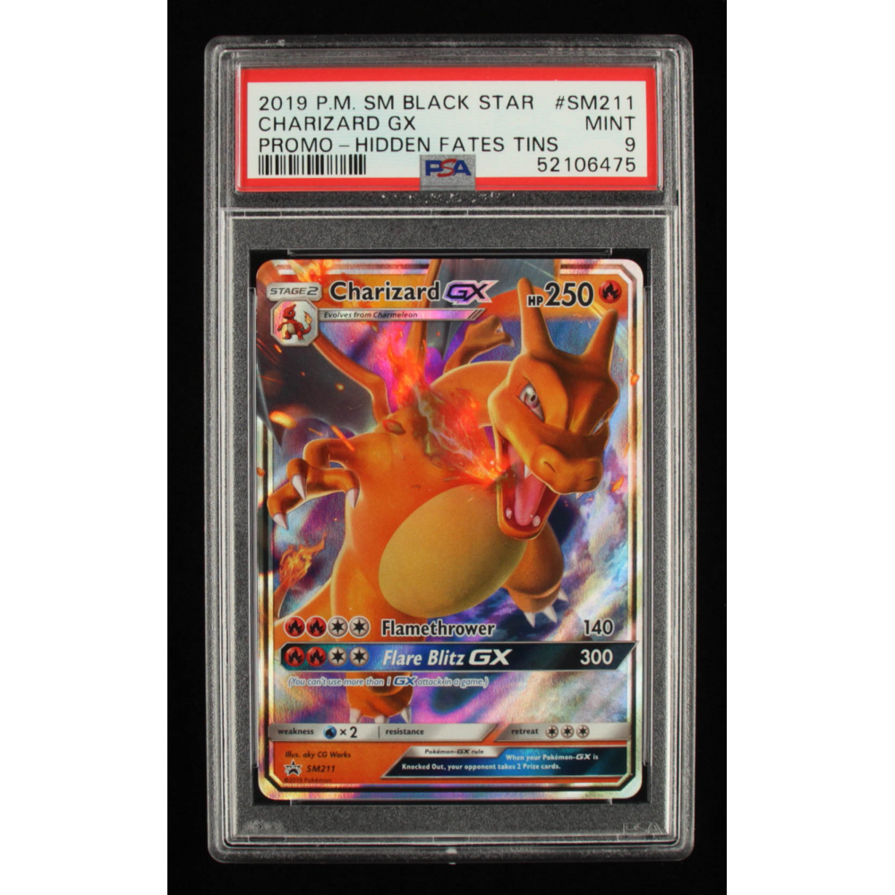 charizard 2019 pokemon card CGC 10 GEM MINT Japanese Pokemon 2019 Reshiram Charizard GX 108/095 Do –  PKMhobby main image 1