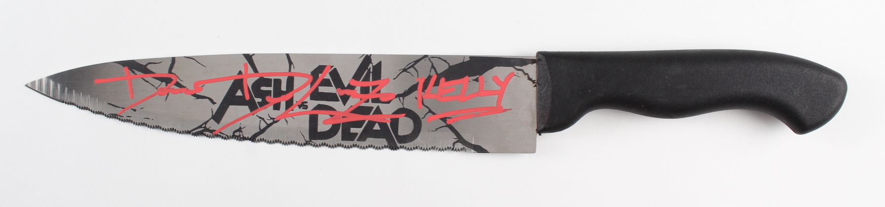 Dana DeLorenzo Signed "Ash vs. Evil Dead" Knife Inscribed "Kelly" (JSA COA) at PristineAuction.com Dana DeLorenzo Signed "Ash vs. Evil Dead" Knife Inscribed "Kelly" (JSA COA) at PristineAuction.com