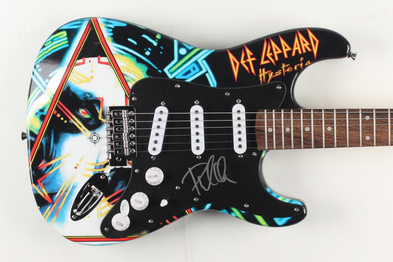 Phil Collen Signed "Def Leppard" Huntington 39" Electric Guitar (JSA COA) at PristineAuction.com Phil Collen Signed "Def Leppard" Huntington 39" Electric Guitar (JSA COA) at PristineAuction.com