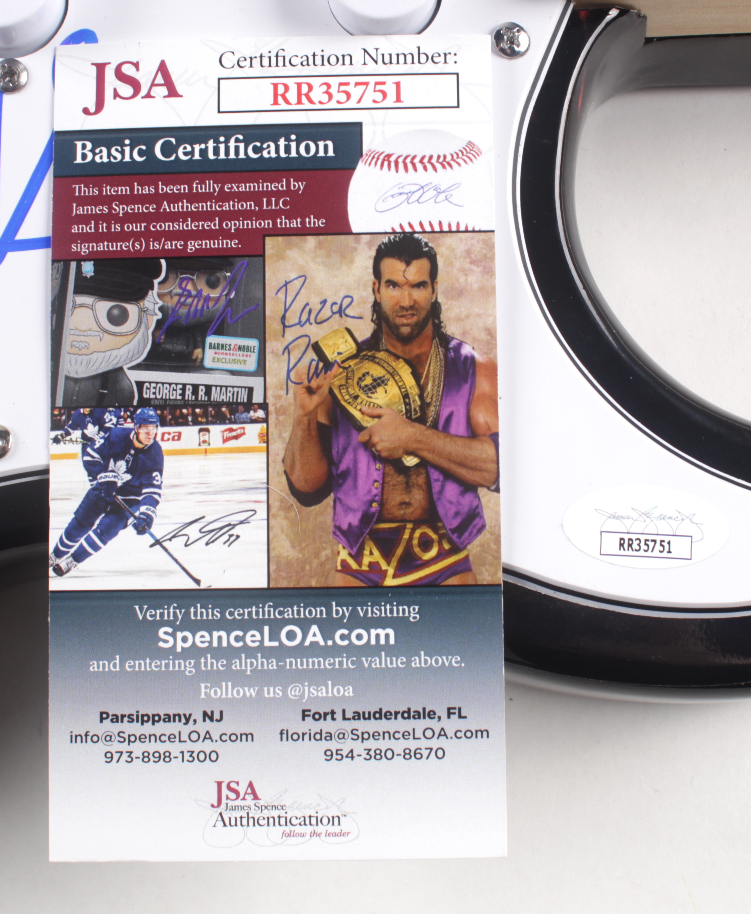 Bret Michaels Signed "Poison" Huntington 39" Electric Guitar (JSA COA) at PristineAuction.com Bret Michaels Signed "Poison" Huntington 39" Electric Guitar (JSA COA) at PristineAuction.com