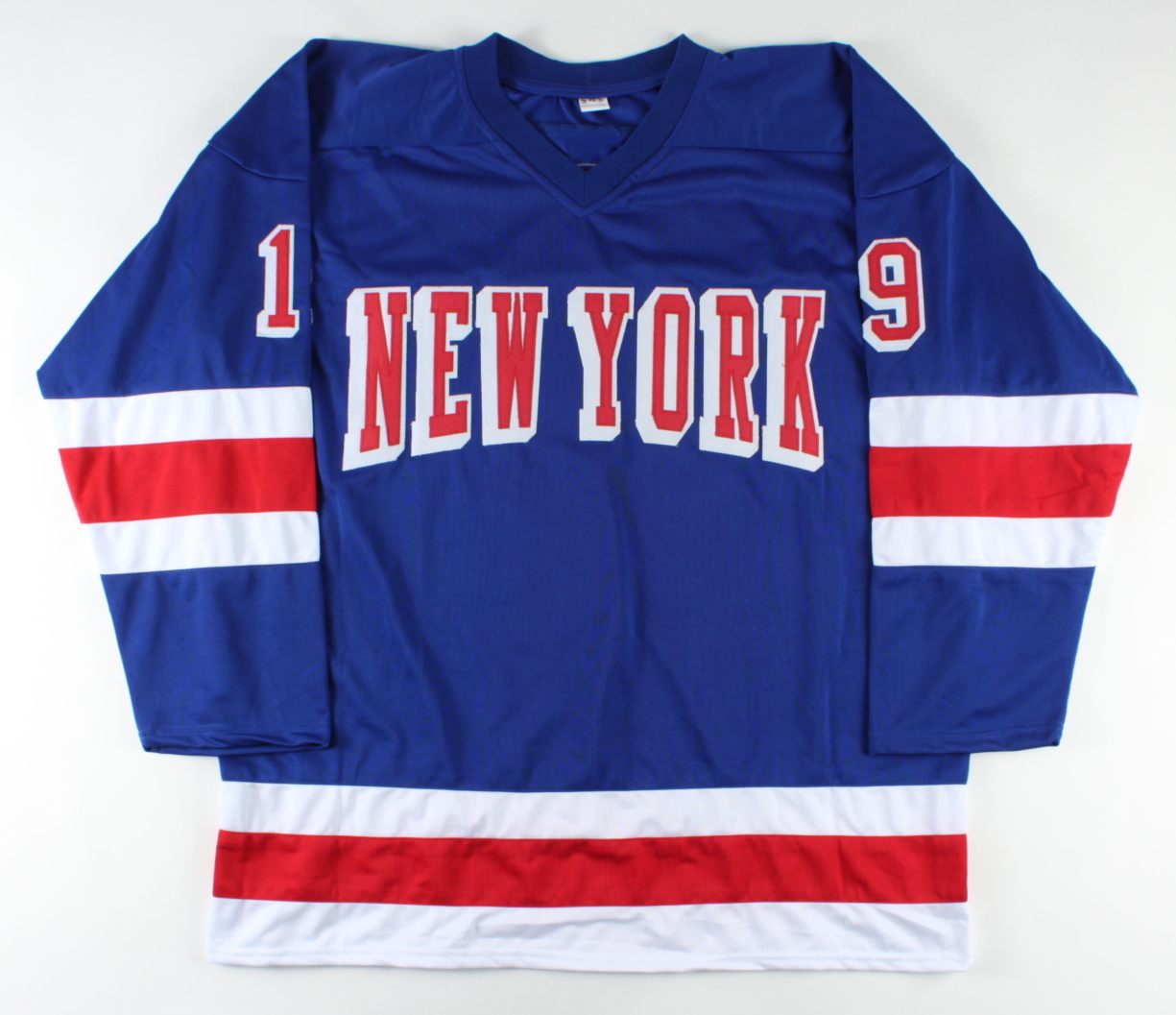Jean Ratelle Signed Jersey Inscribed "HOF 85" (JSA COA) at PristineAuction.com Jean Ratelle Signed Jersey Inscribed "HOF 85" (JSA COA) at PristineAuction.com