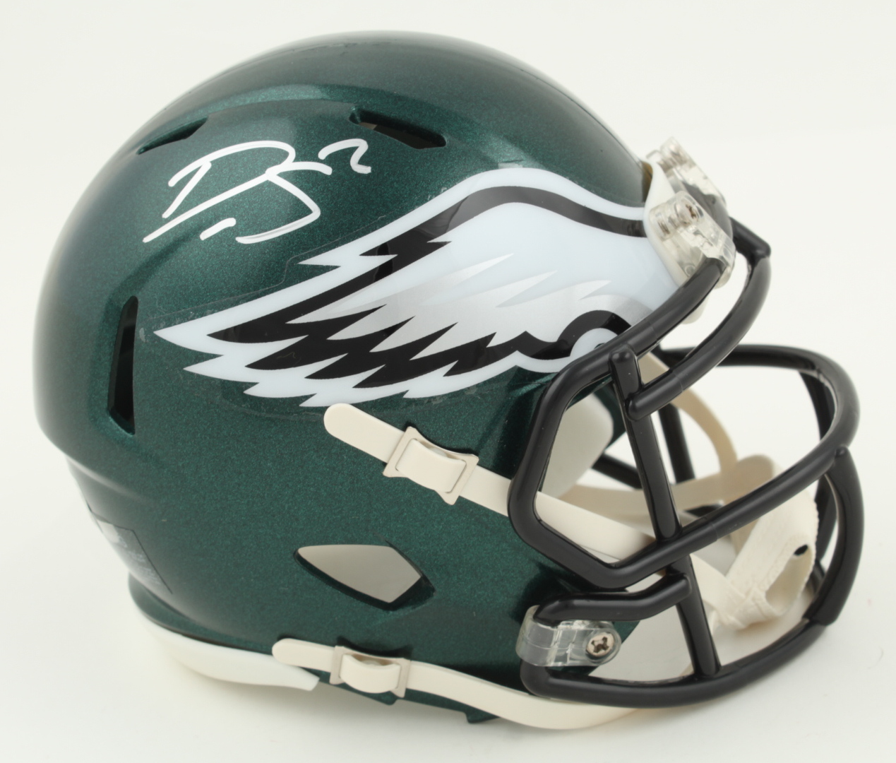 Darius Slay Signed Eagles Speed Mini Helmet (Beckett Hologram) at PristineAuction.com Darius Slay Signed Eagles Speed Mini Helmet (Beckett Hologram) at PristineAuction.com