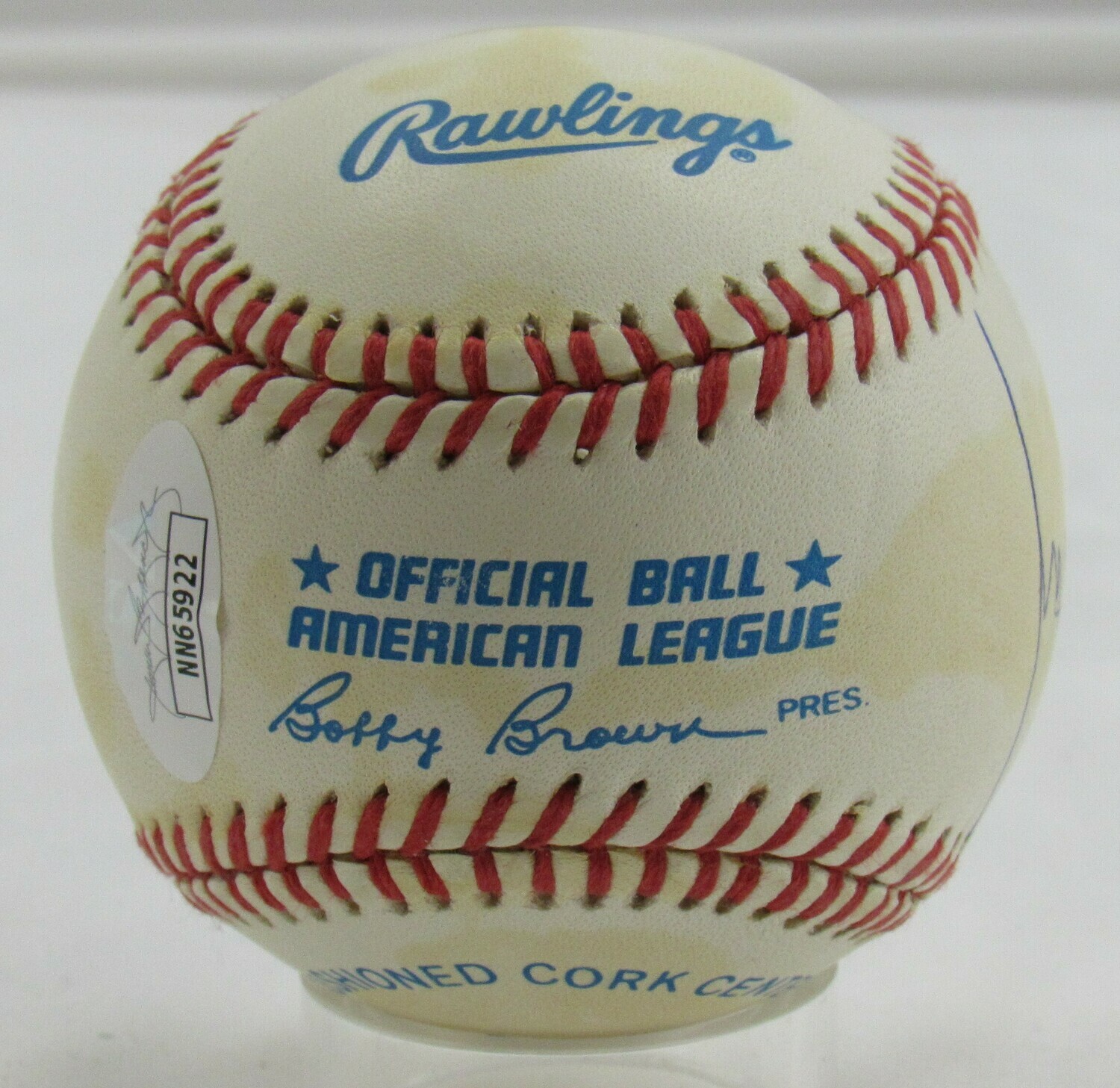 Cal Ripken Jr. & Sachio Kinugasa Signed OAL Baseball (JSA Hologram) at PristineAuction.com Cal Ripken Jr. & Sachio Kinugasa Signed OAL Baseball (JSA Hologram) at PristineAuction.com