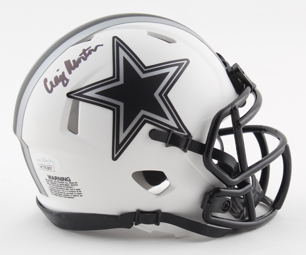 Craig Morton Signed Cowboys Lunar Eclipse Alternate Speed Mini Helmet (JSA COA) at PristineAuction.com Craig Morton Signed Cowboys Lunar Eclipse Alternate Speed Mini Helmet (JSA COA) at PristineAuction.com
