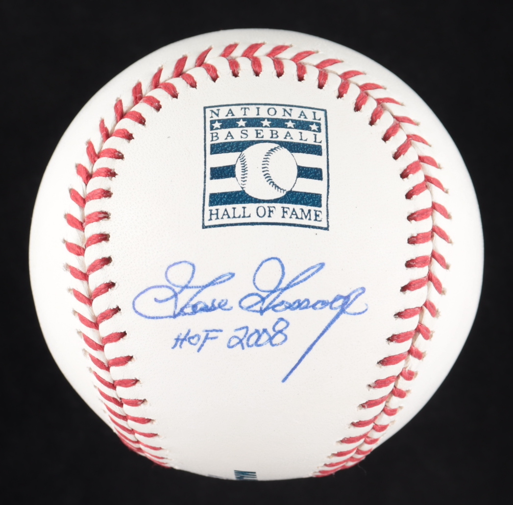 Goose Gossage Signed OML Hall of Fame Logo Baseball Inscribed "HOF 2008" (JSA COA) at PristineAuction.com Goose Gossage Signed OML Hall of Fame Logo Baseball Inscribed "HOF 2008" (JSA COA) at PristineAuction.com