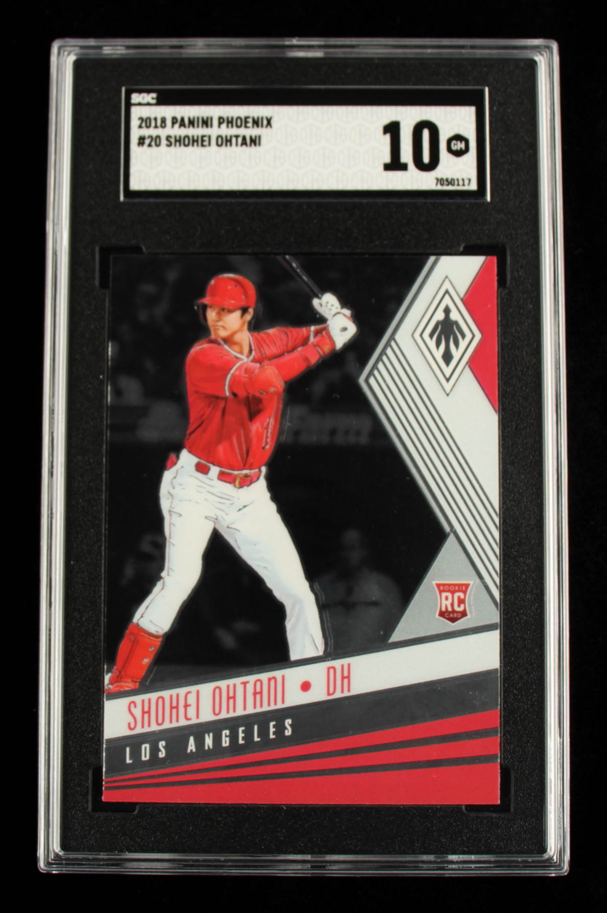 Shohei Ohtani 2018 Panini Phoenix Prizm #20 (SGC 10) at PristineAuction.com Shohei Ohtani 2018 Panini Phoenix Prizm #20 (SGC 10) at PristineAuction.com