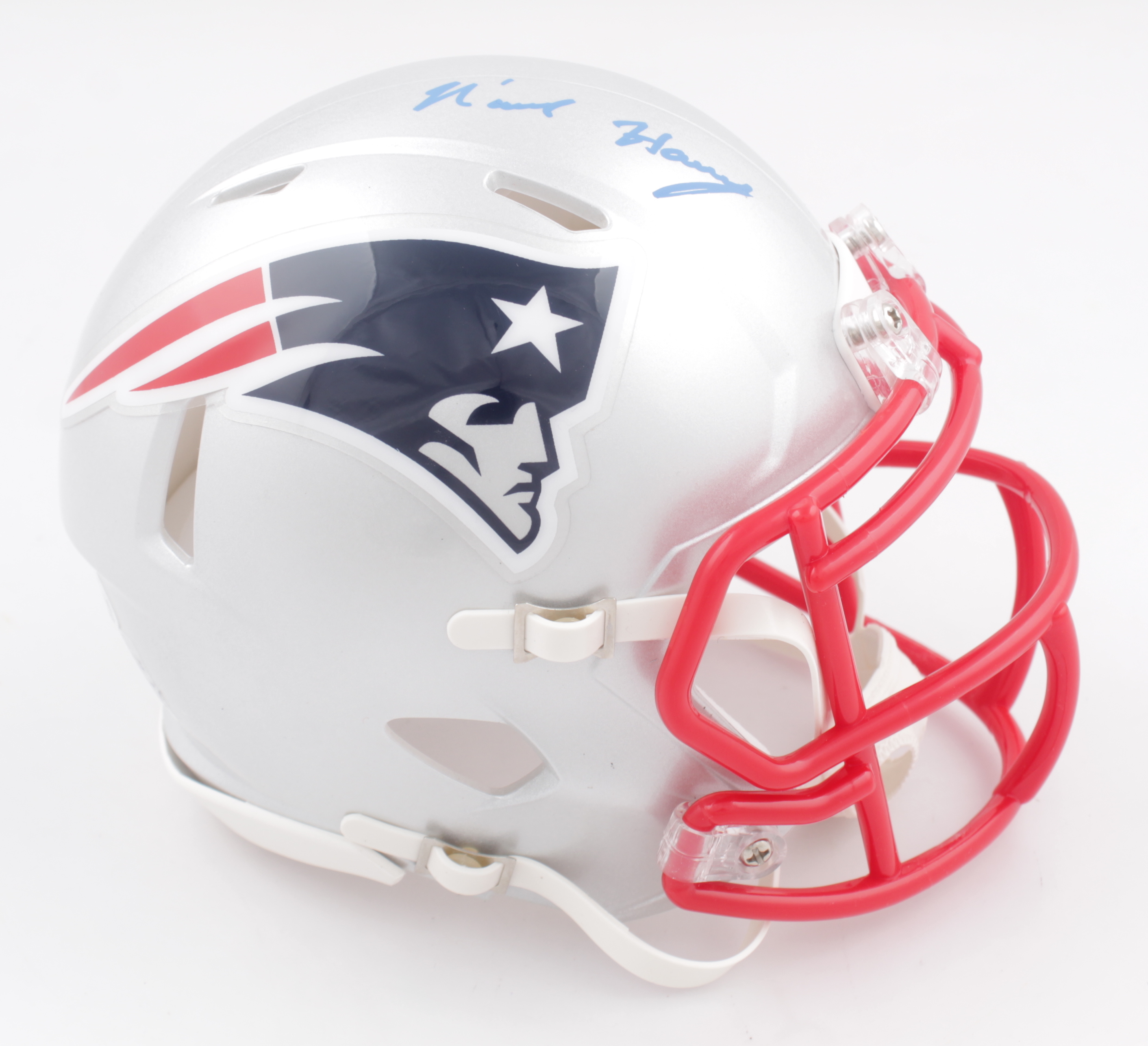 N'Keal Harry Signed Patriots Speed Mini Helmet (Beckett COA) at PristineAuction.com N'Keal Harry Signed Patriots Speed Mini Helmet (Beckett COA) at PristineAuction.com