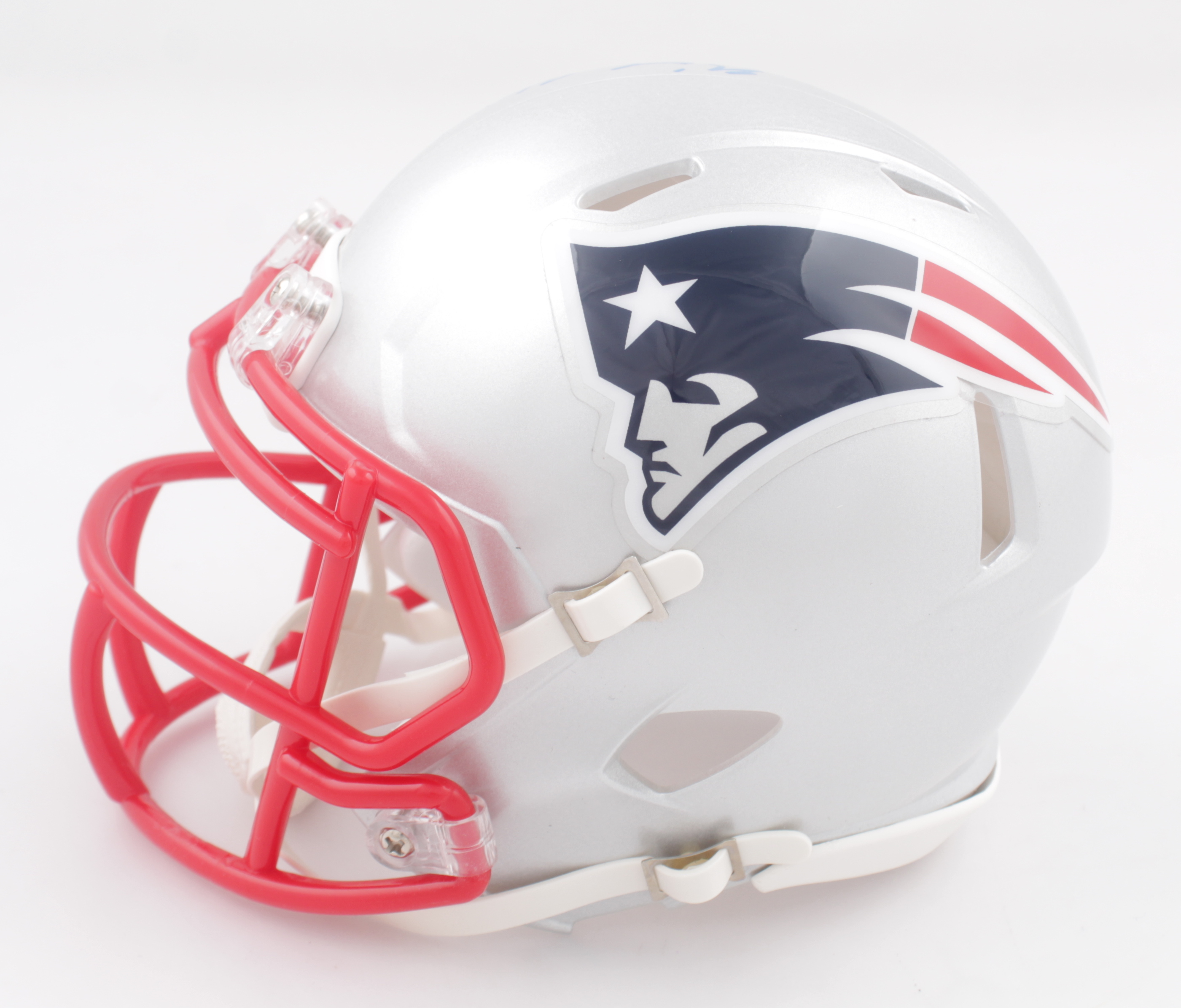 N'Keal Harry Signed Patriots Speed Mini Helmet (Beckett COA) at PristineAuction.com N'Keal Harry Signed Patriots Speed Mini Helmet (Beckett COA) at PristineAuction.com