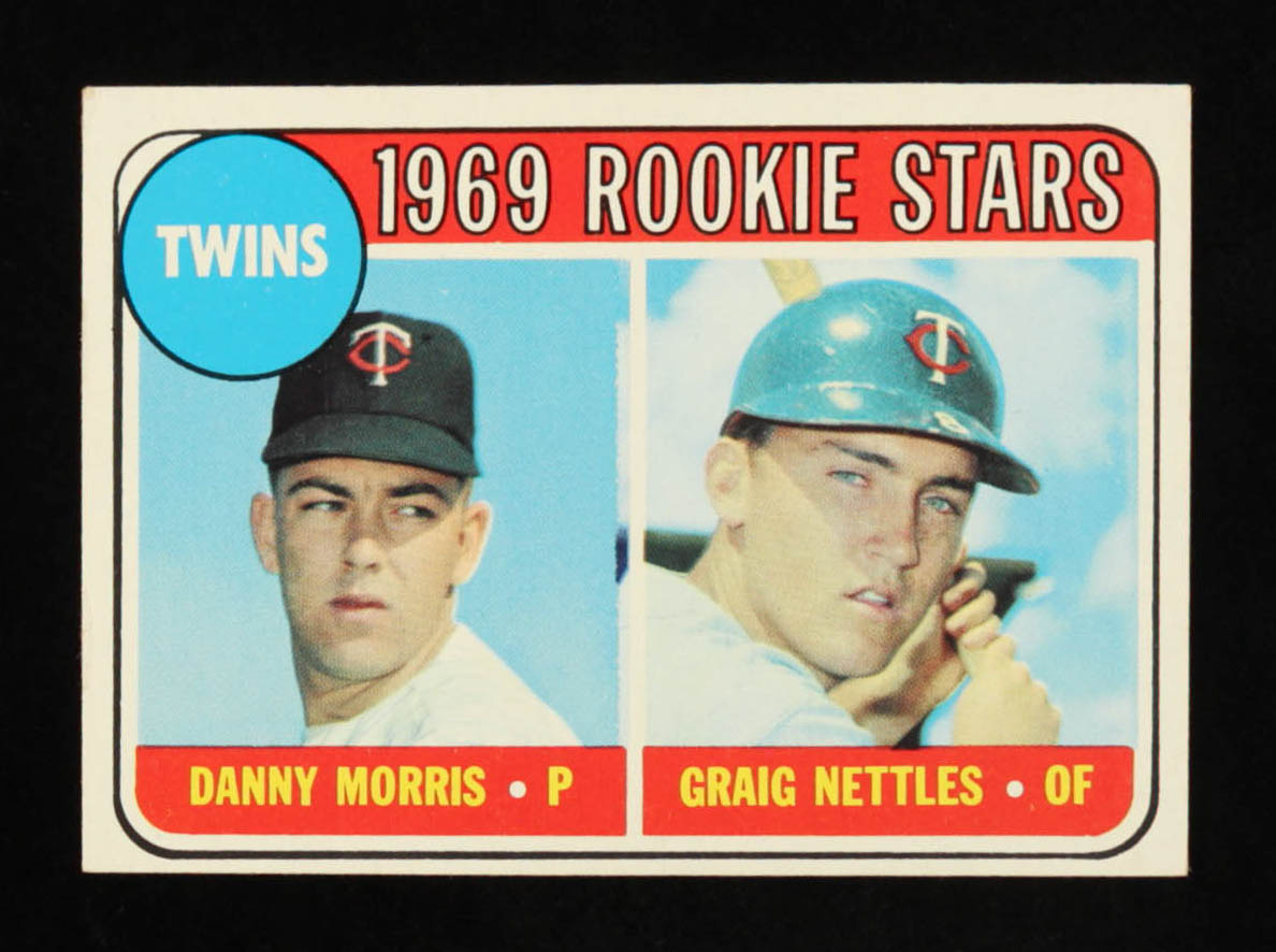Danny Morris / Graig Nettles 1969 Topps #99A Rookie Stars RC at PristineAuction.com Danny Morris / Graig Nettles 1969 Topps #99A Rookie Stars RC at PristineAuction.com