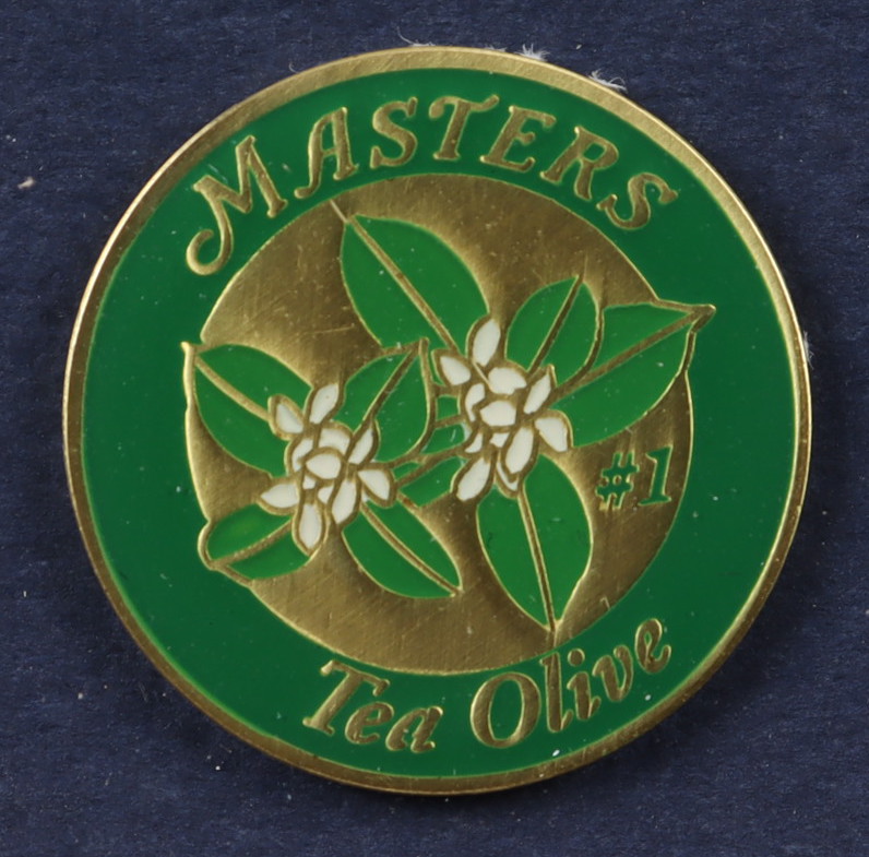 Arnold Palmer & Sam Snead 13.25x16.25 Custom Framed Photo Display With Masters Lapel Pin at PristineAuction.com Arnold Palmer & Sam Snead 13.25x16.25 Custom Framed Photo Display With Masters Lapel Pin at PristineAuction.com